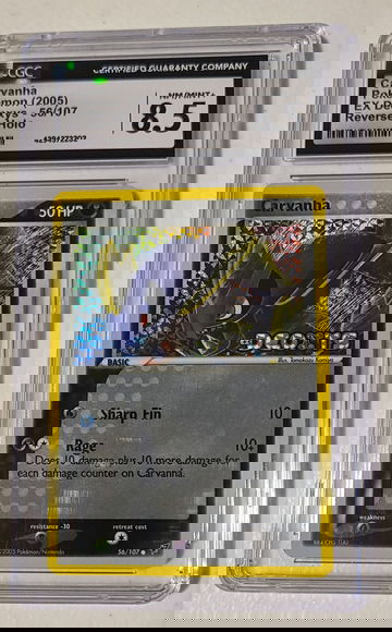 2005 Pokémon Ex Deoxys Carvanha 