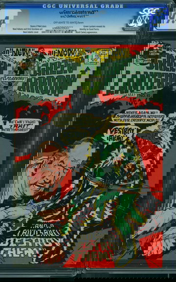 GREEN LANTERN #83, CGC 9.4 NM