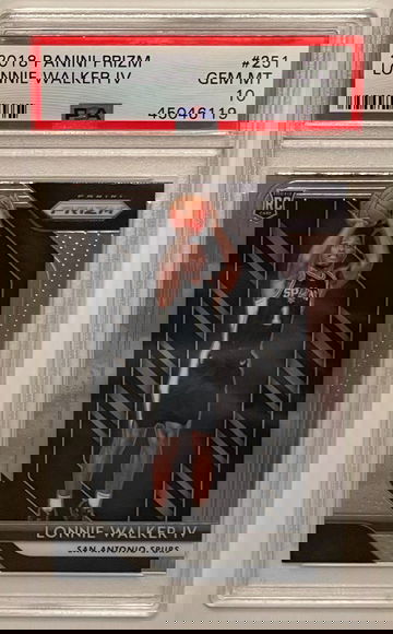 2018 Panini Prizm Lonnie Walker Rookie RC #251 PSA 10