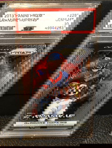 DeAndre Hopkins 2013 Panini Prizm #225 Rookie Card PSA 10 GEM MINT Texans