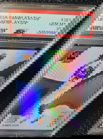 2018 Panini Status DeANDRE Ayton PSA 10