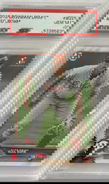 2018 Bowman Draft Alec Bohm PSA 10