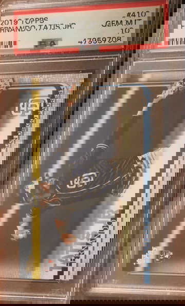 Fernando Tatis jr series 2 rc psa 10 410