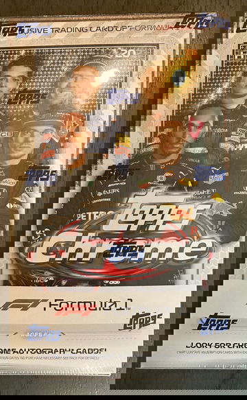 2021 Topps Chrome Formula 1 Hobby Box
