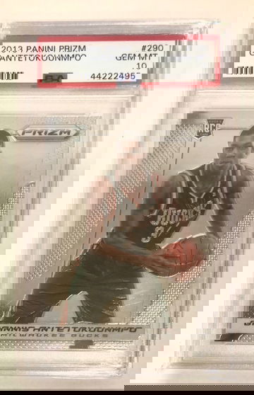 2013 Giannis Prizm #290 PSA 10! Finals MVP