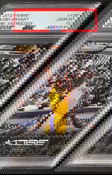 KOBE BRYANT 2012 Panini Anthology LA Lakers #126 PSA 10