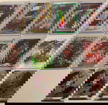 Cleveland Cavaliers Donovan Mitchell Rookie with Lot of 22 others including 4 autographs