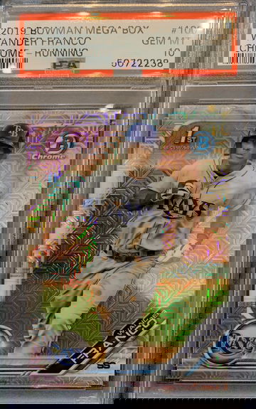 2019 1st Bowman Chrome Mega Box Wander Franco