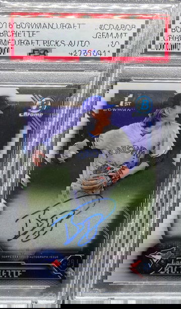 2016 Bowman Chrome Bo Bichette Auto