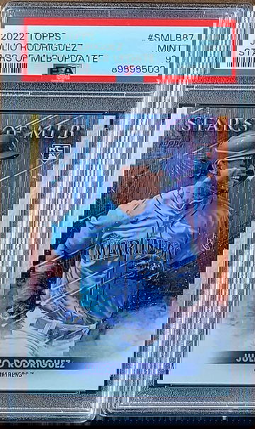 2022 JULIO RODRIGUEZ Topps Update Stars of the MLB PSA 9 Rookie RC #SMLB87