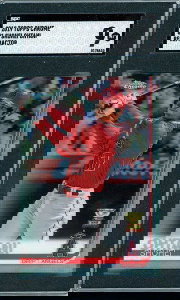 Shohei Ohtani 2019 Topps Chrome Rookie Cup Refractor SGC 9 Mint