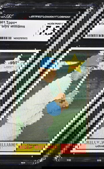 1961 TOPPS BILLY WILLIAMS #141 CGC 7.5 BS.B2.28