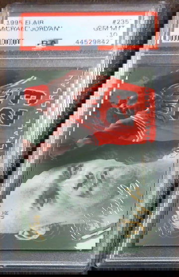 1995 Flair, #235, Michael Jordan, PSA 10