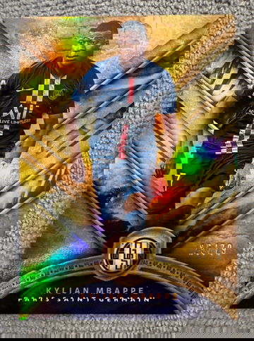 2019-20 Panini Gold Standard Kylian Mbappe #51 PSG 25/79