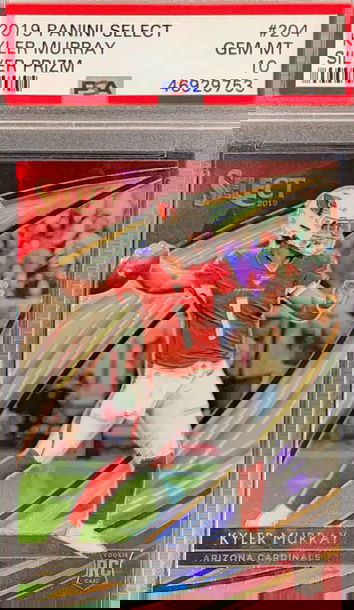 Kyler Murray select silver field level psa 10