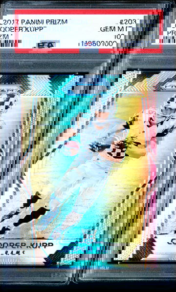 Cooper Kupp 2017 Panini Prizm #203 PSA 10