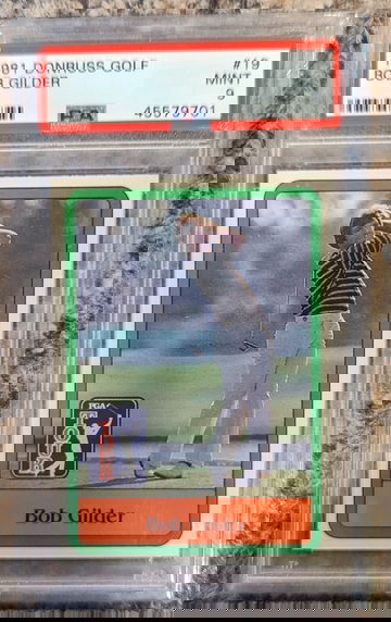 1981 Donruss Golf Bob Gilder PSA 9 Golf