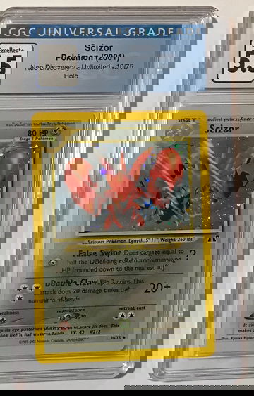 Pokémon Scizor 10/75 Holo CGC 5.5