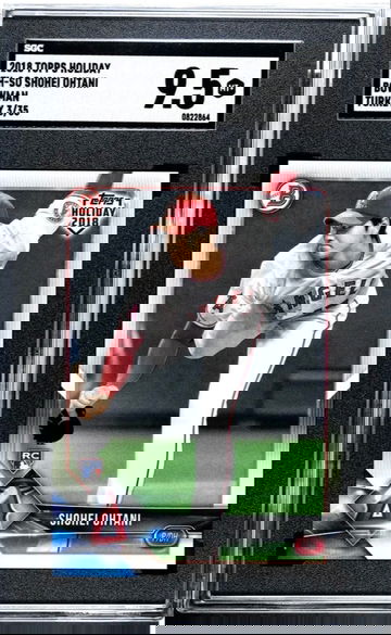 2018 Topps Shohei Ohtani /35 Holiday Bowman Turkey RC SGC 9.5 Mint+ Rookie Angels Dodgers Rookie