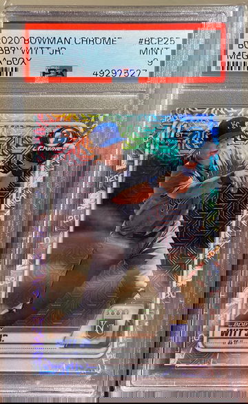 Bobby Witt Jr. Bowman Chrome Mega Box PSA 9