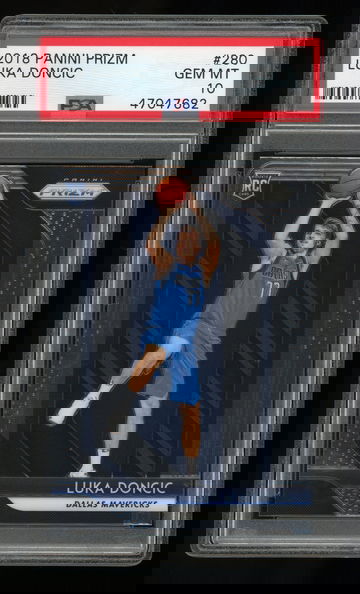 Luka Doncic Prizm PSA 10 