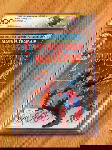 MARVEL TEAM-UP #117 CGC SS 9.8 NM/M WP Signature Series signed Bob Layton POP 19