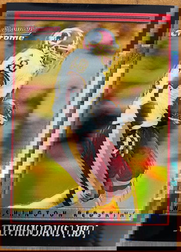 Stephen Davis #01/99 2001 Bowman Chrome GOLD Refractor #5