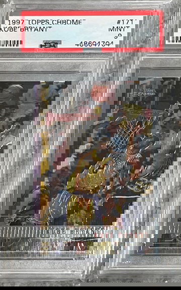 1997 Kobe Bryant Topps Chrome #171