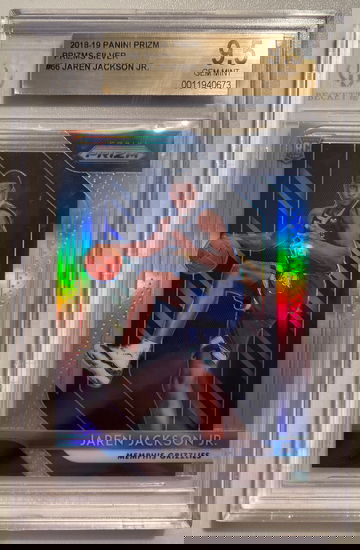Jaren Jackson Jr. 2018-19 Panini Prizm Silver RC BGS 9.5