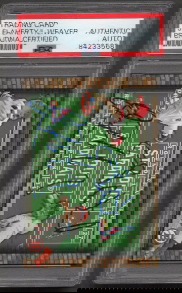 Jack Flaherty Luke Weaver Dual Signed 2014 Bowman Dual Draftees #WF PSA DNA COA RC