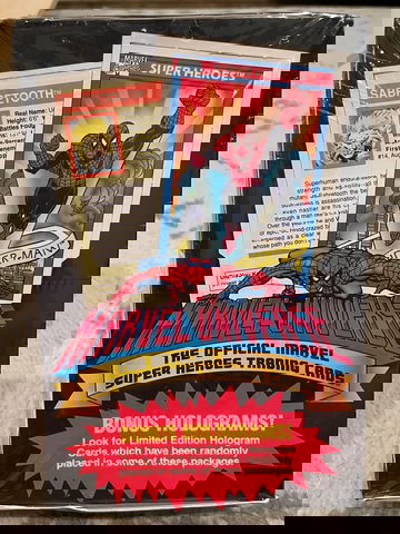 1990 Marvel Universe series 1 sealed wax