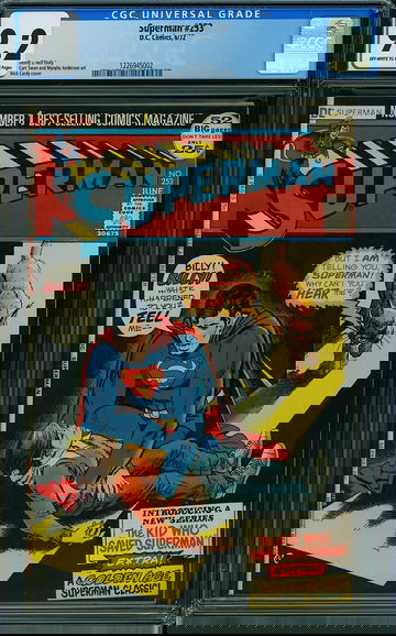 SUPERMAN #253, CGC 9.2 NM-