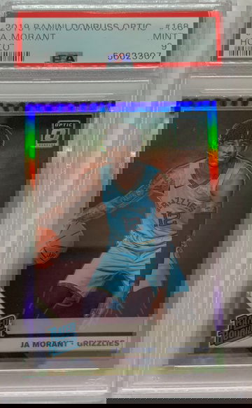 2019 Optic Holo Ja Morant PSA 9