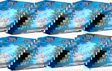 (LOT OF 6) Stellar Crown Elite Trainer Box ETB Factory Sealed
