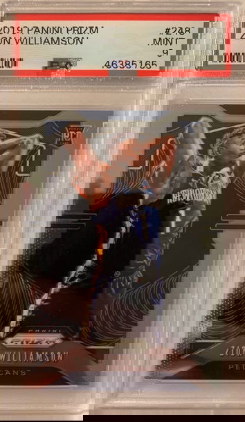 2019 Panini Prizm Zion Williamson PSA 9