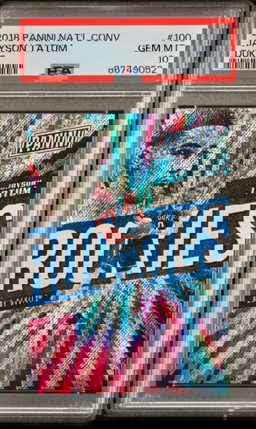 JAYSON TATUM 2018 PANINI NATIONAL CONVENTION CELTICS RC /399 PSA 10 GEM MINT SP