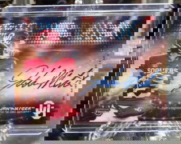 2025 Superfractor 1/1 Bowman Chrome U John Mateer Campus Visit 1/1 Superfractor Auto