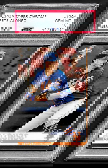 Pete Alonso 2019 Topps Chrome #204 PSA 10 (44788515)