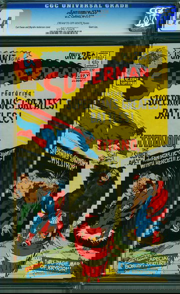 SUPERMAN #239, CGC 9.4 NM