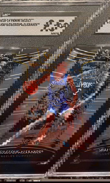 2018-19 Panini Select Concourse Shai Gilgeous-Alexander #7 SGC 9.5 Rookie RC