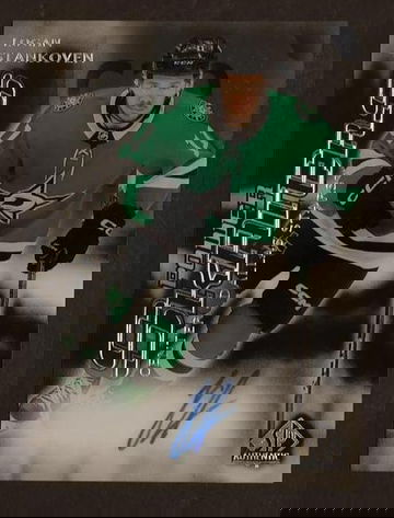 2022 Upper Deck SP Authentic Logan Stankoven Power Skaters Auto #PSA-LS