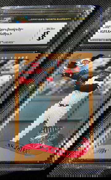 2002 Topps Ken Griffey Jr. Opening Day CSG 8