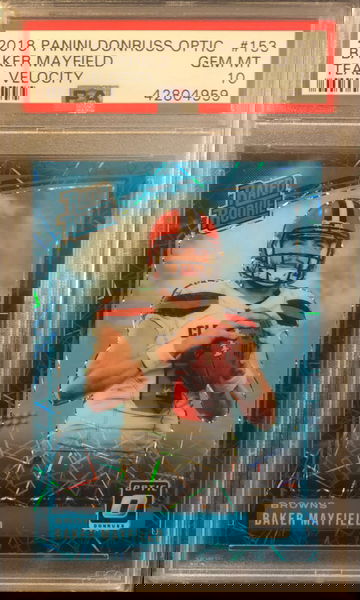 2018 Optic Baker Mayfield Teal Velocity 