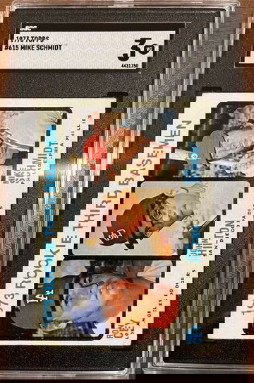 1973 Topps Mike Schmidt #615 SGC 3 VG Cey