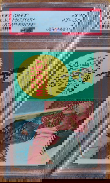 1960 Topps Willie McCovey PSA 4