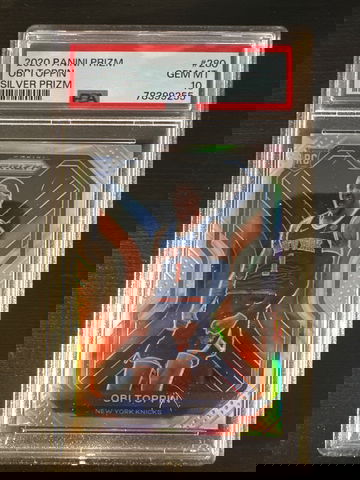 2020 Obi Toppin Prizm Silver PSA 10