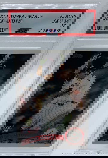 2011 Topps Update José Altuve rookie PSA 10 Gem Mint