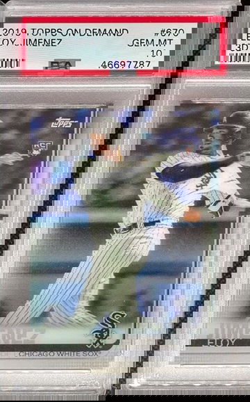 PSA 10 2019 Topps On Demand Eloy Jimenez 3D #670