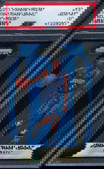 Jonathon Isaac 2017 Prizm Blue RC /199 PSA 10