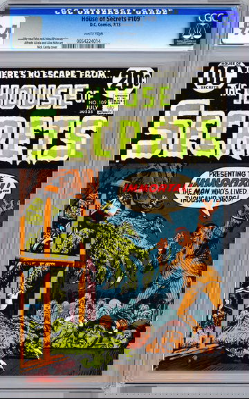 HOUSE OF SECRETS #109 CGC 9.4 NICK CARDY CVR ART CLASSIC BRONZE AGE HORROR 1973